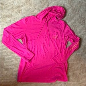 Vineyard Vines Magenta & Orange LS